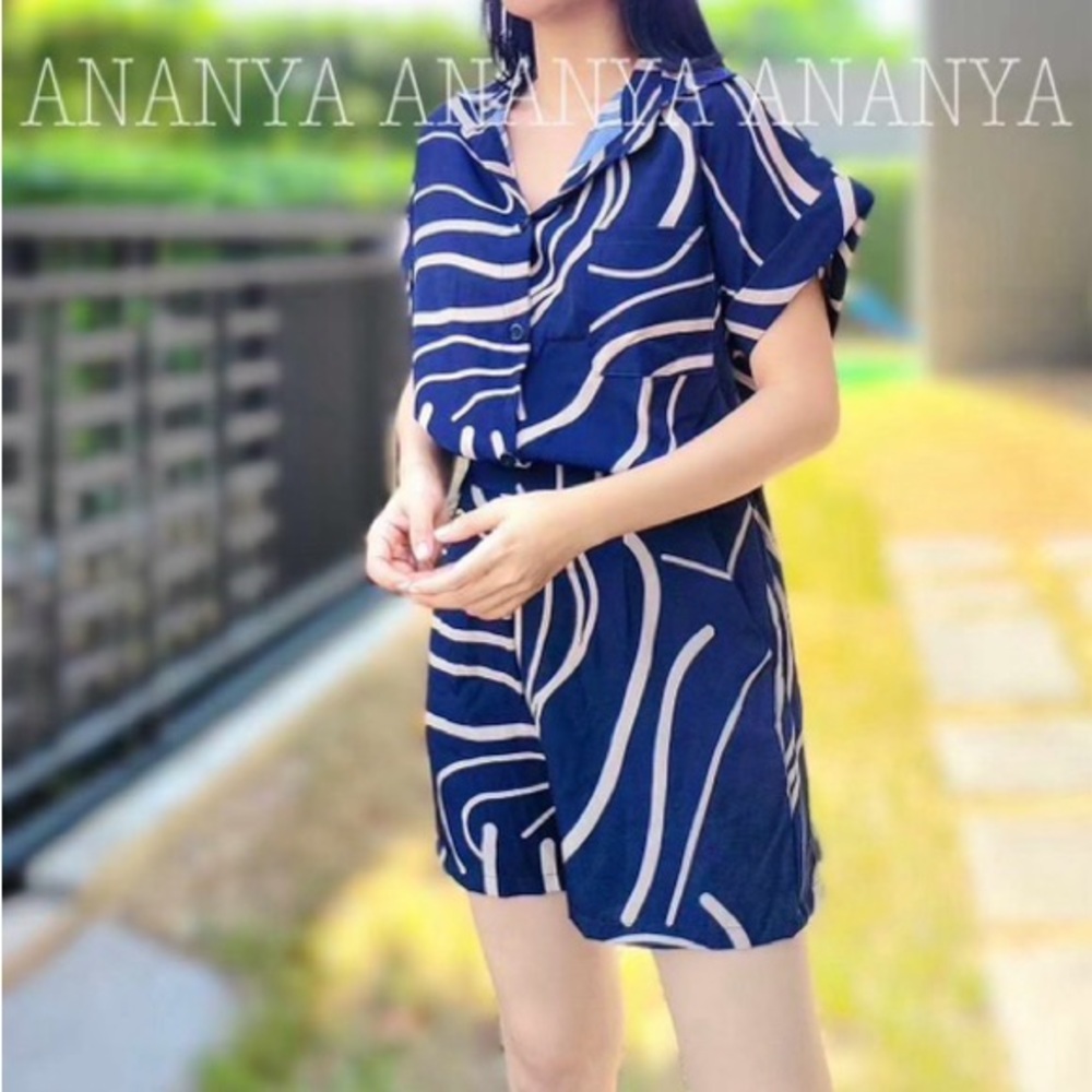 Summer top and short set